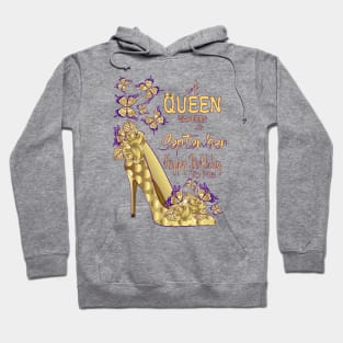 A Queen Was Born In September Hoodie